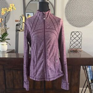 Lululemon Athletica Define Heathered PurpleMarled Purple Zip-Up Jacket